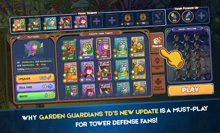 Why Garden Guardians Td’s New Update Is A Must-Play For Tower Defense Fans!
