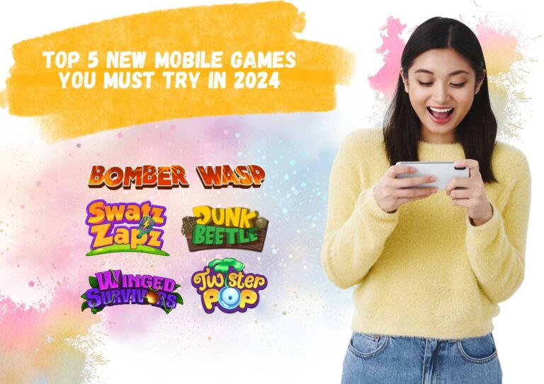 Top 5 exciting new mobile games you must try in 2024
